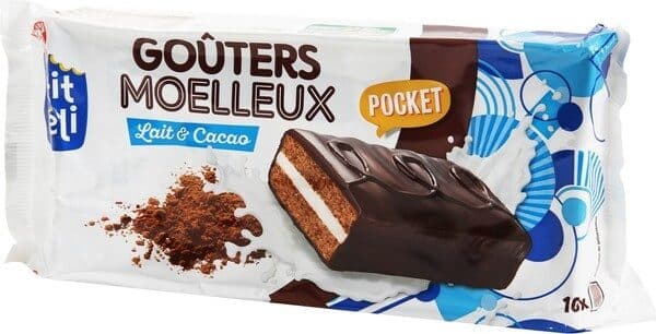 Marque Repère Goûters moelleux cacao X10 packshot