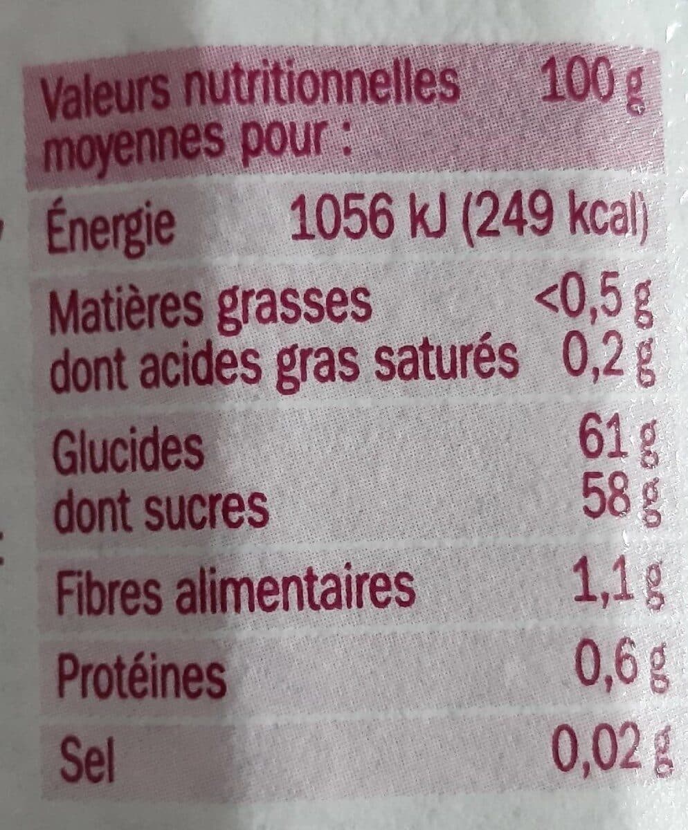 Marque Repère Confiture 4 fruits rouges packshot