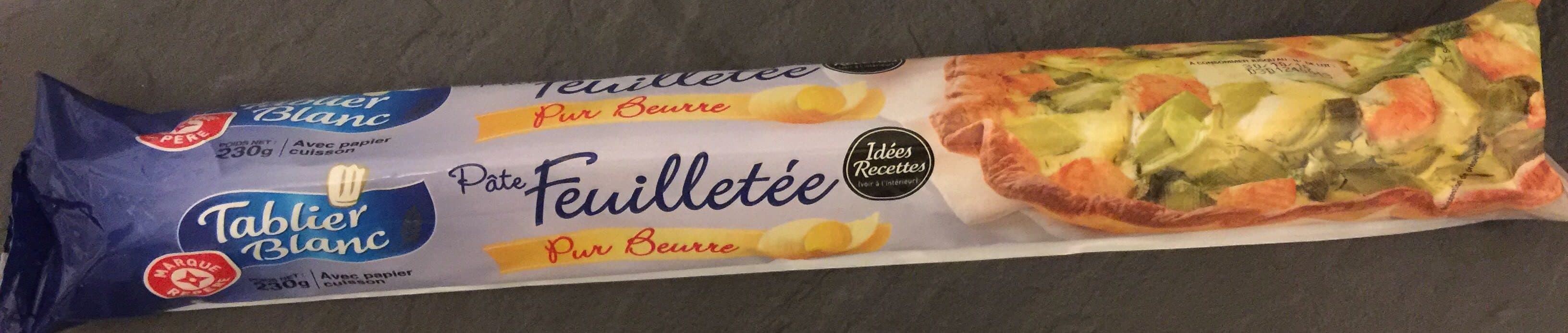 Tablet Blanc Pâte feuilletée pur beurre packshot