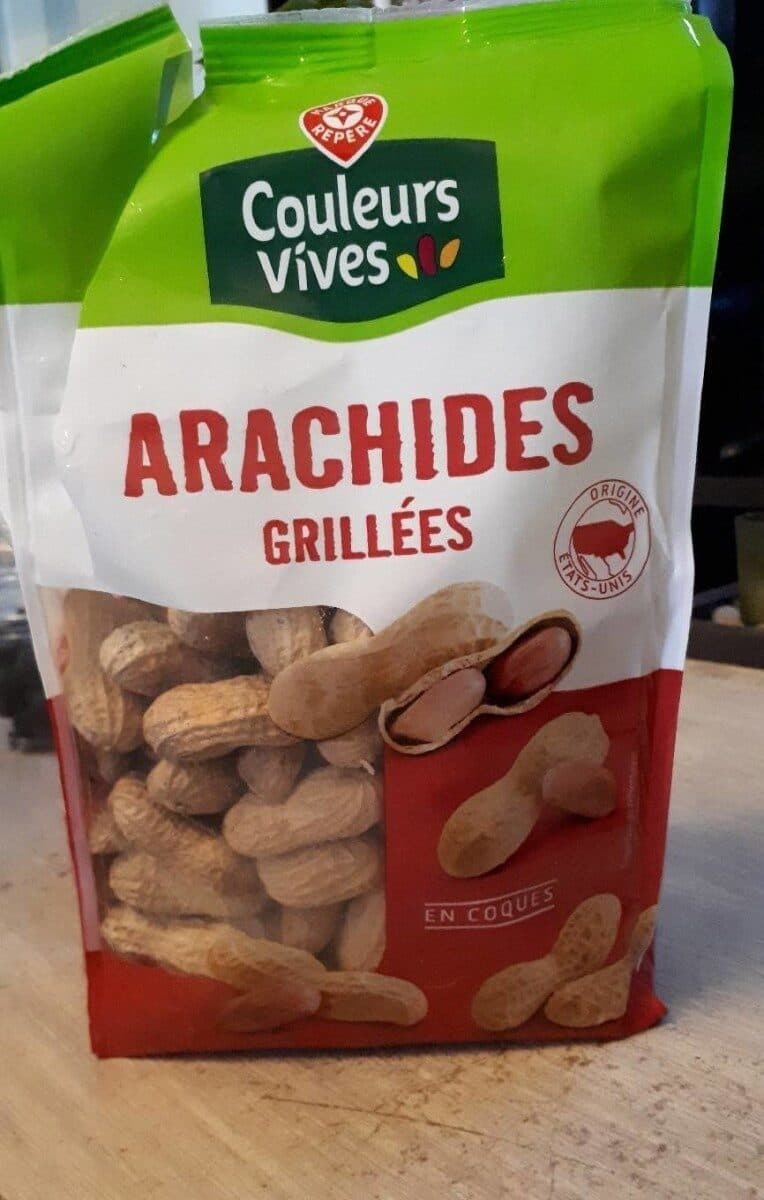 Marque Repère Arachides coques grillées packshot