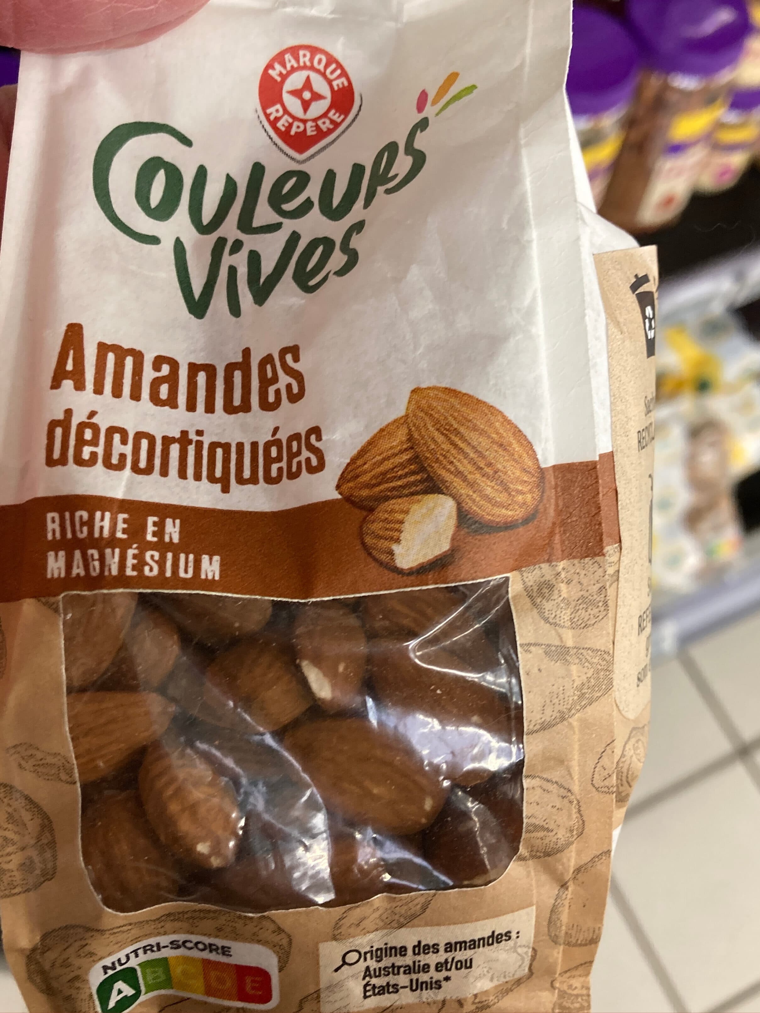 Marque Repère Amandes décortiquées packshot