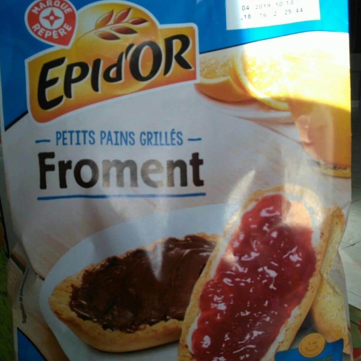 Marque Repère Petits pains grillés packshot