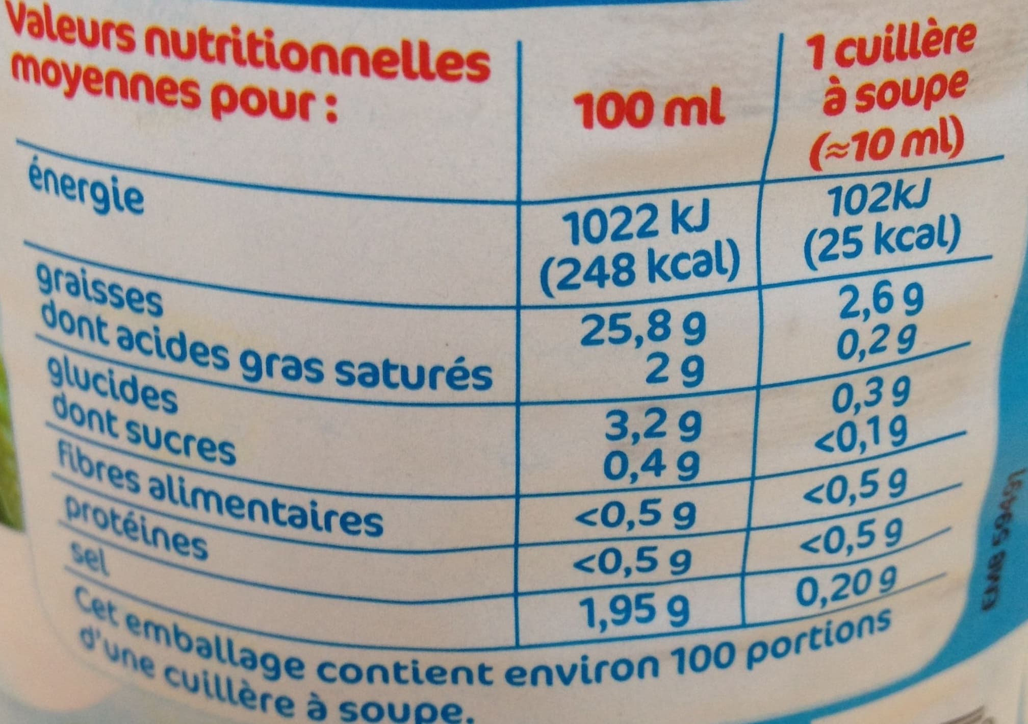 Marque Repère Vinaigrette Nature packshot