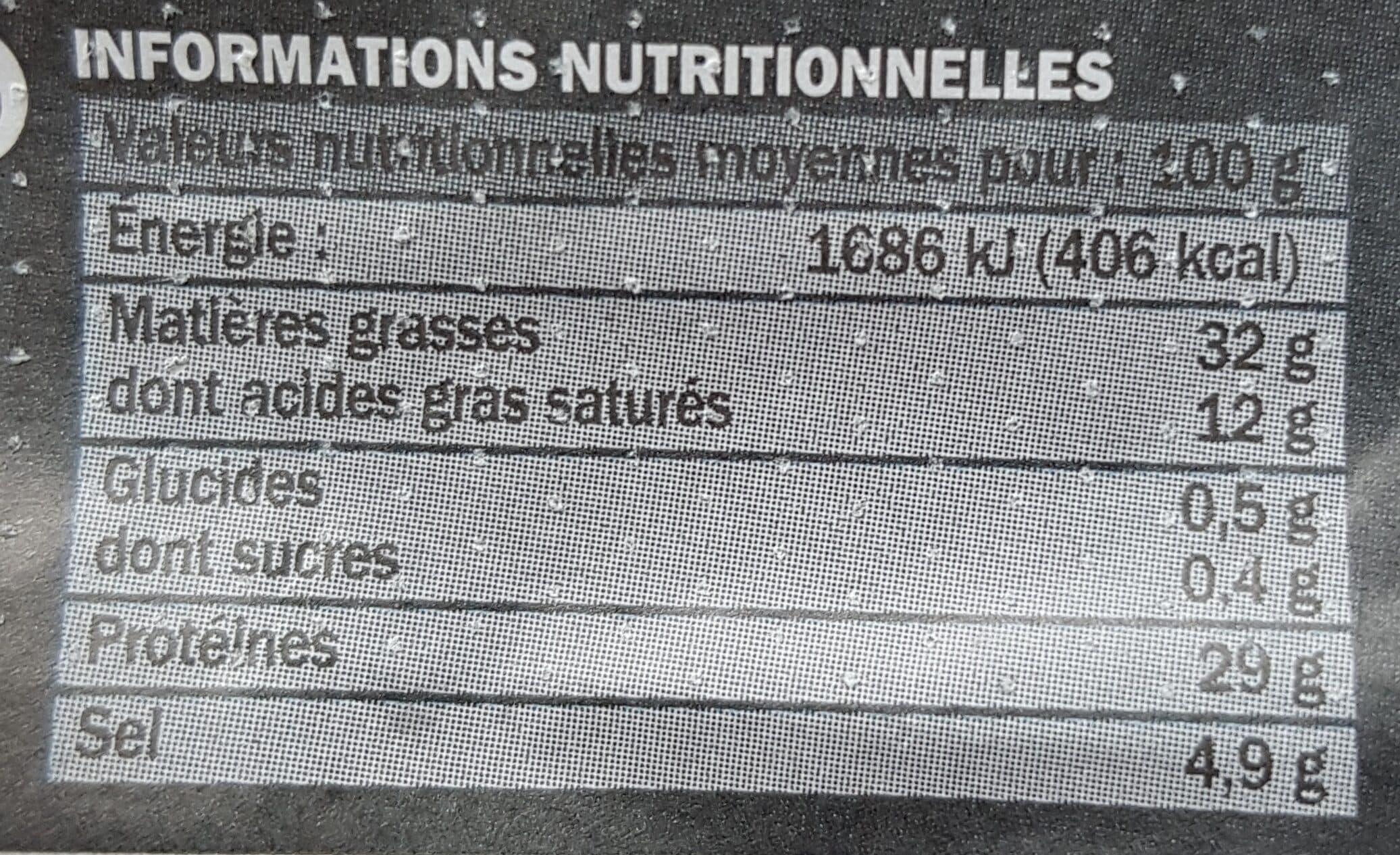 Marque Repère Saucisse sèche label rouge packshot