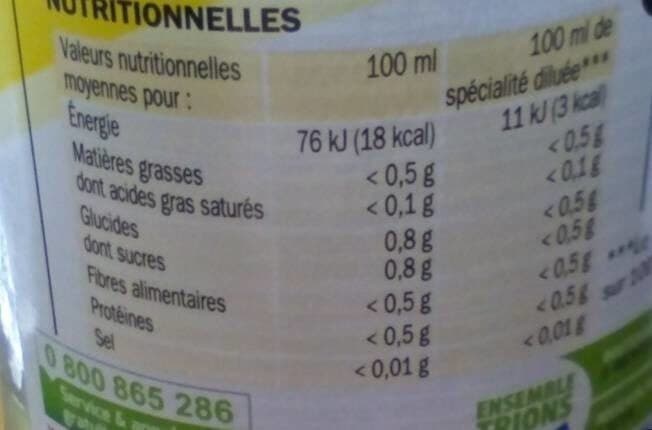 Marque Repère Citron à diluer packshot