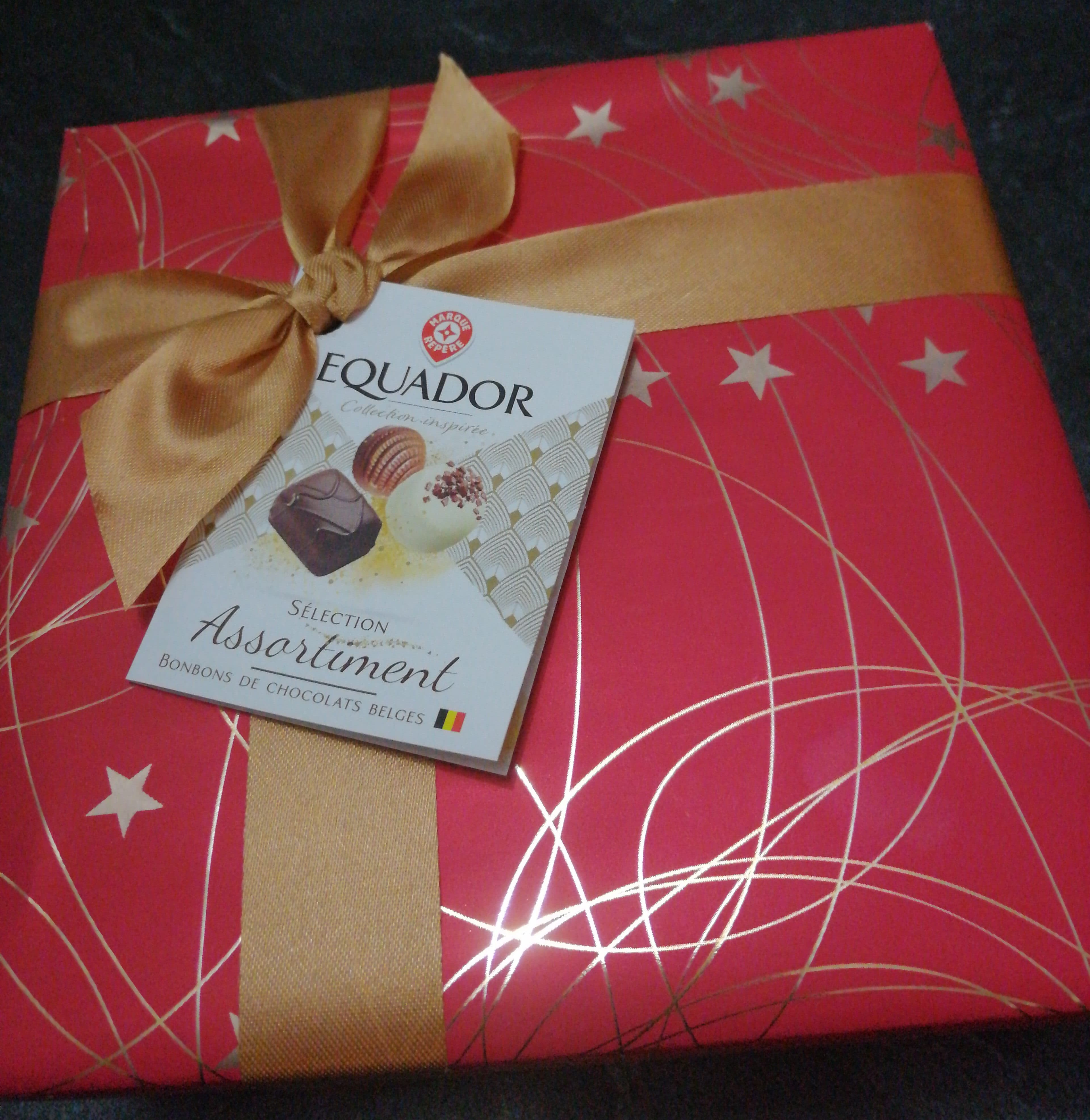 Equador Assortiment de chocolats belges packshot