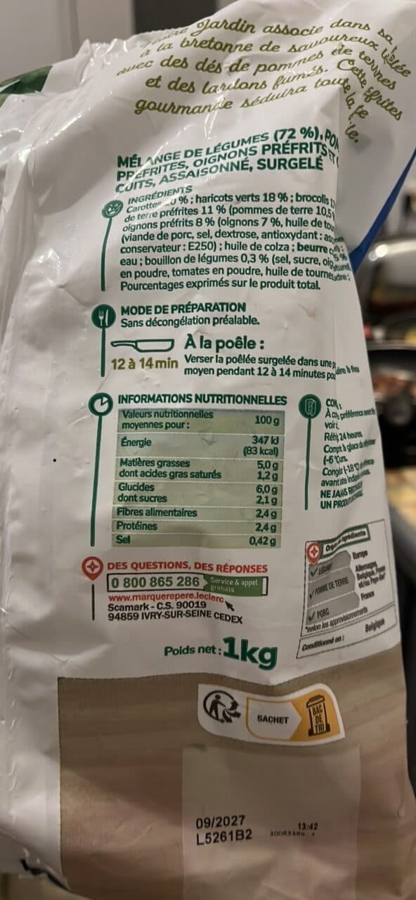 Notre Jardin Poêlée Bretonne packshot