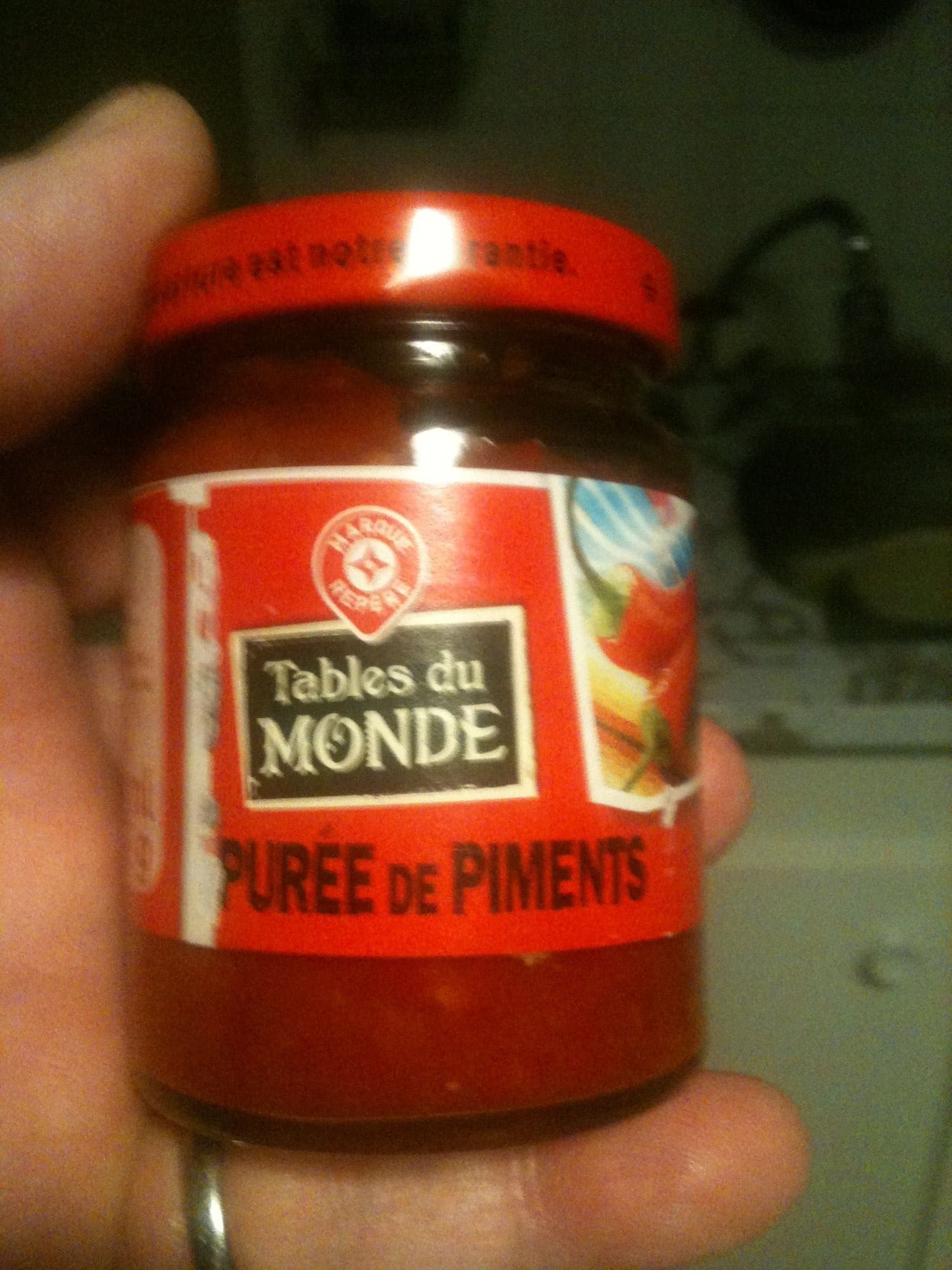 Marque Repère Tables du Monde - Purée de piments packshot