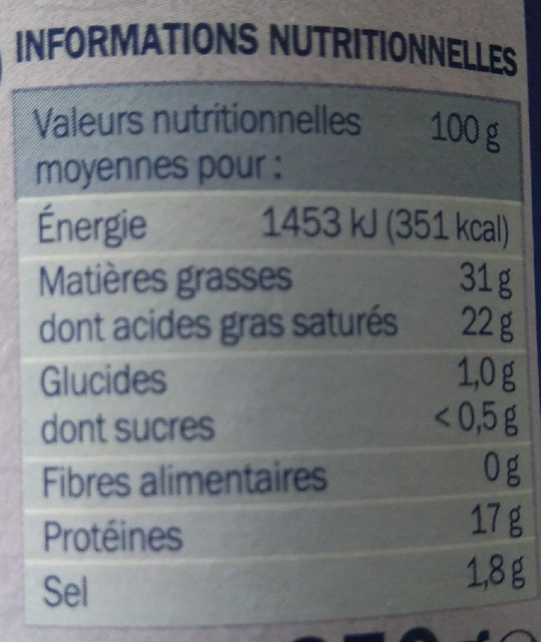 Marque Repère Bleu 31% MG packshot