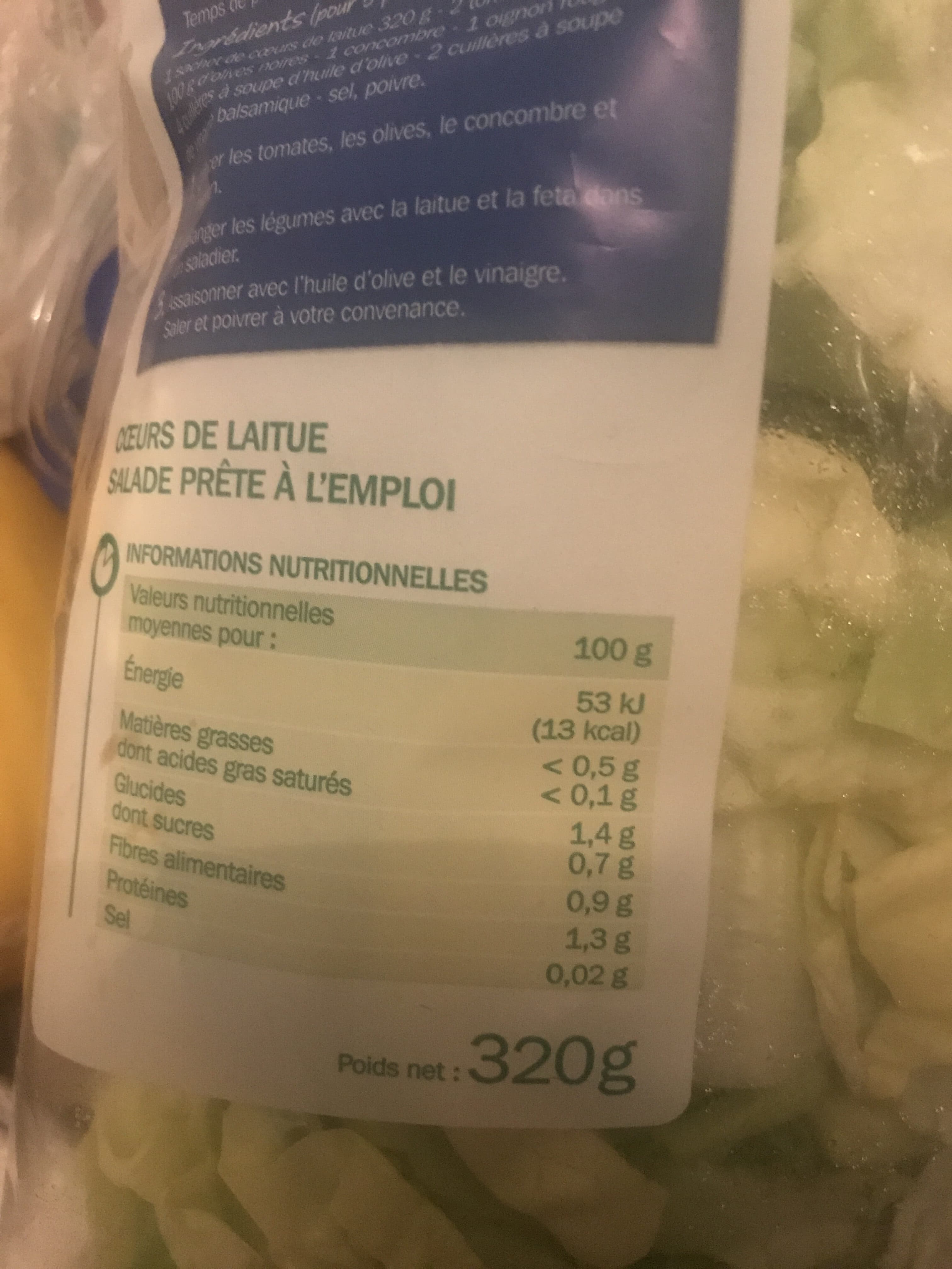 Marque Repère Coeurs de laitue packshot