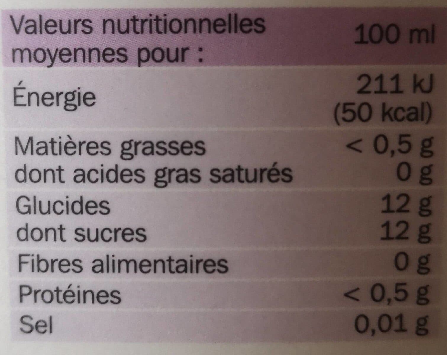 Marque Repère Jus multivitamine packshot