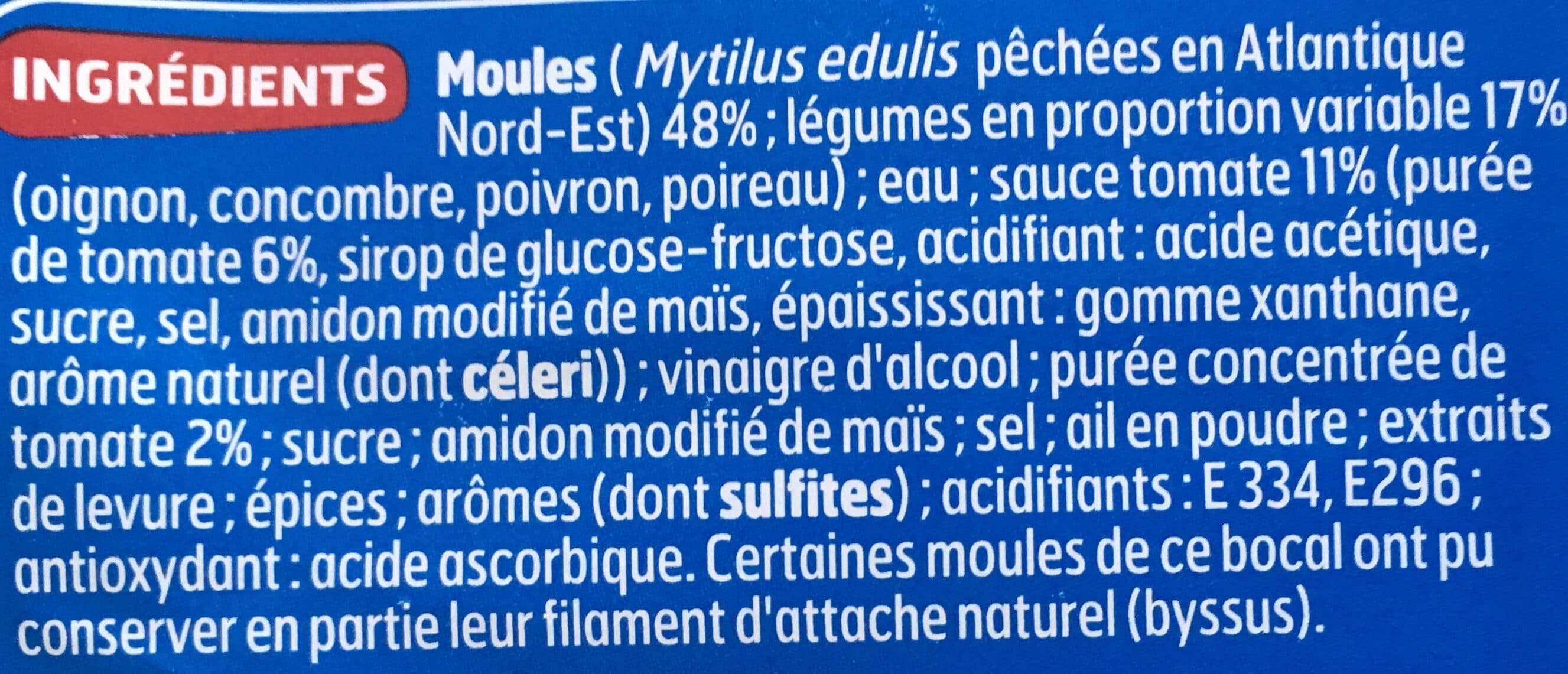 Marque Repère Moules à la catalane packshot