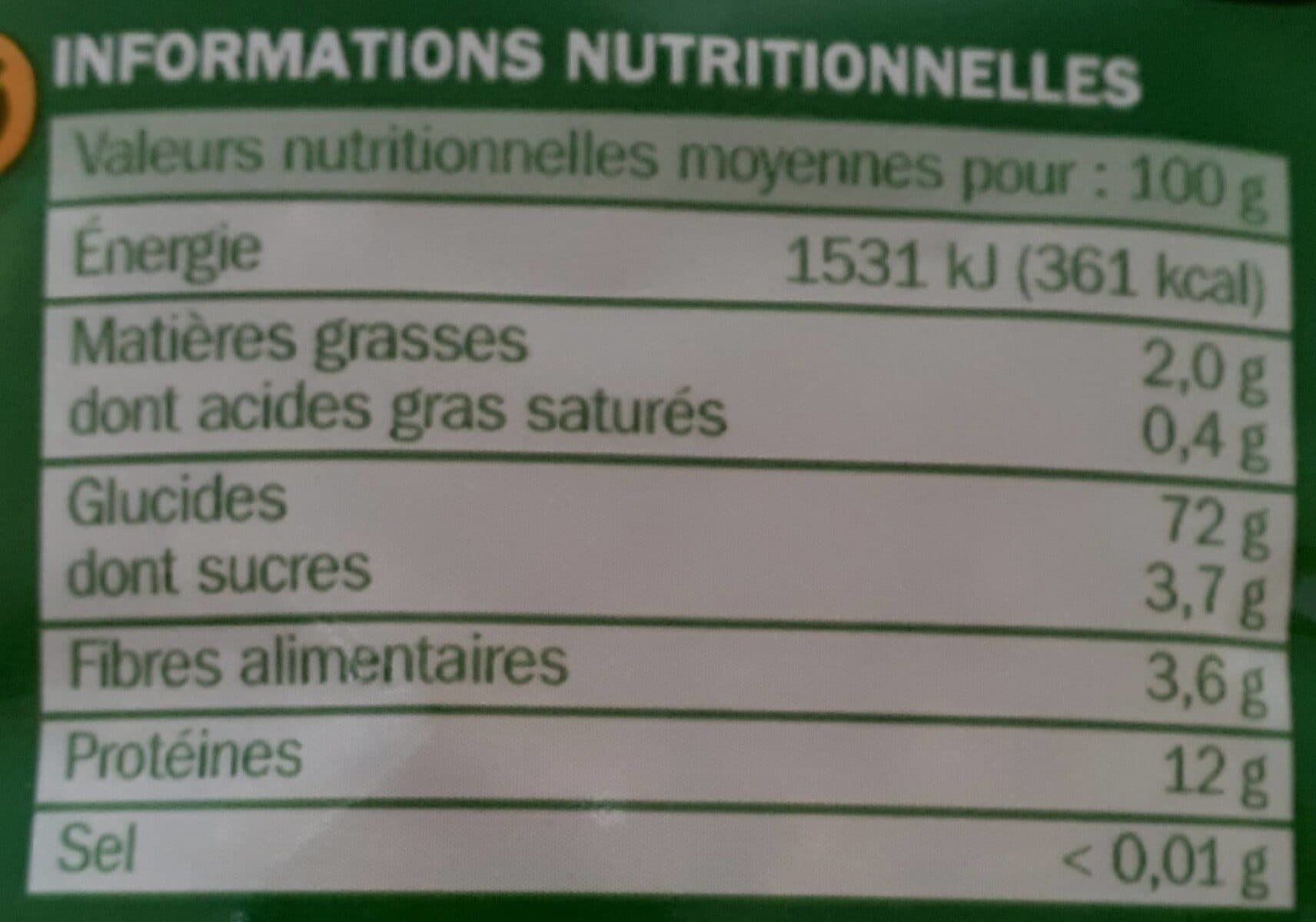 Marque Repère Pâtes étoiles packshot