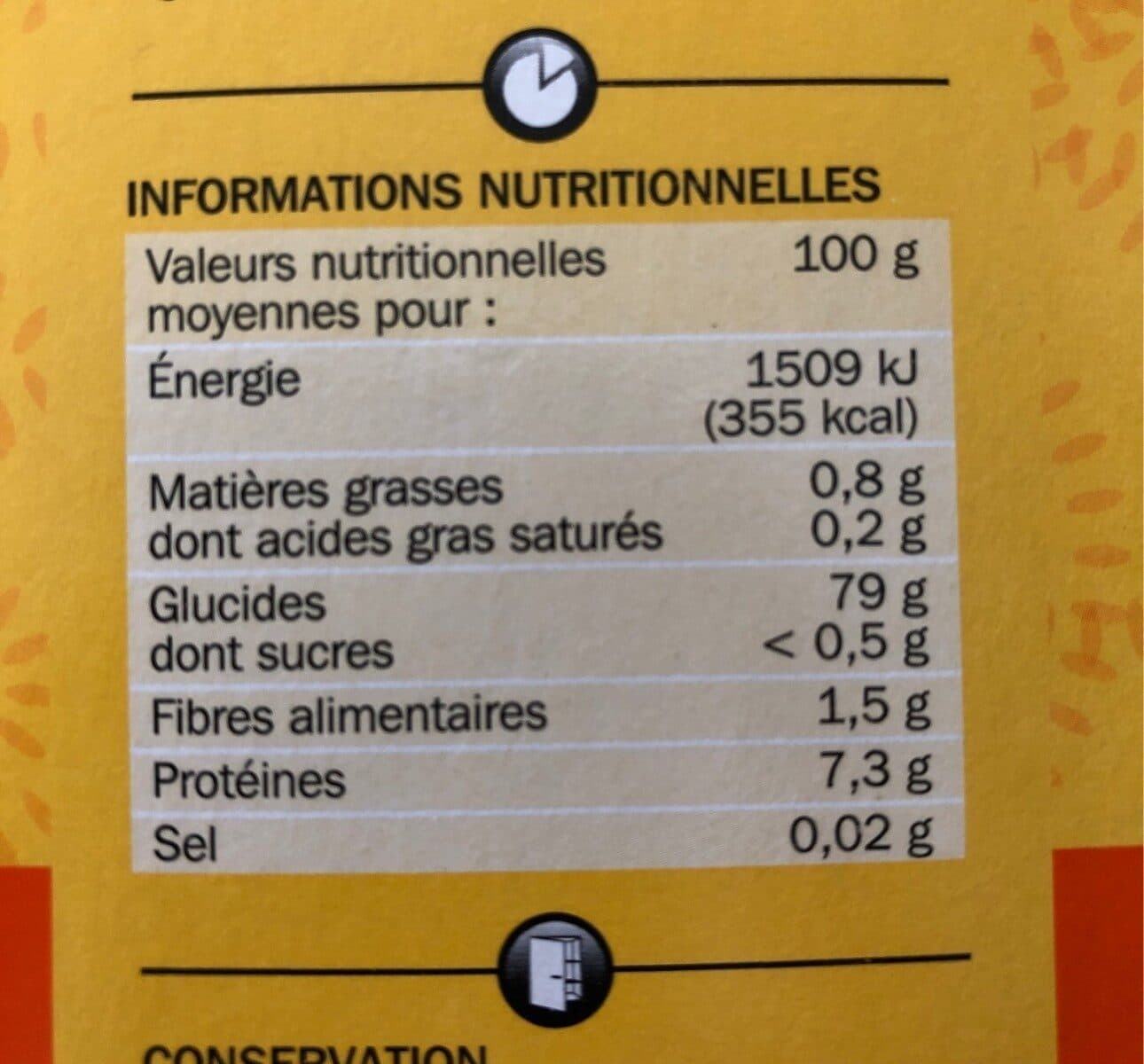 Marque Repère Riz cuisson rapide packshot