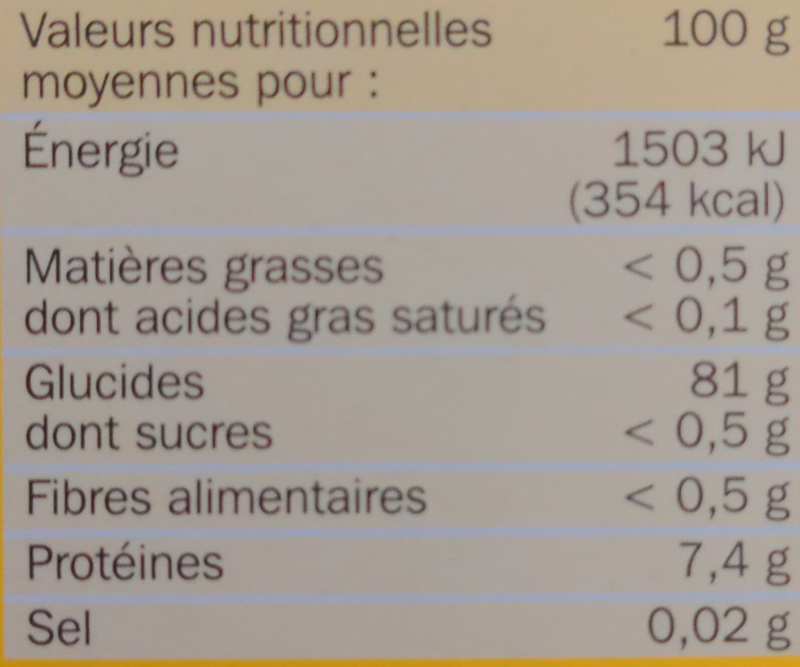 Marque Repère Riz Long Grain packshot