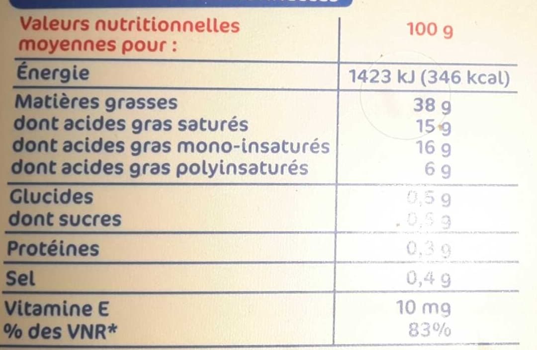 Marque Repère Matière grasse allégée à tartiner doux 38 % de Mat. Gr. - barquette packshot