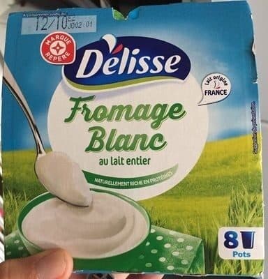Délisse Fromage Blanc au Lait Entier packshot