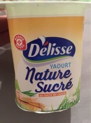 Délisse Yaourt nature sucré packshot