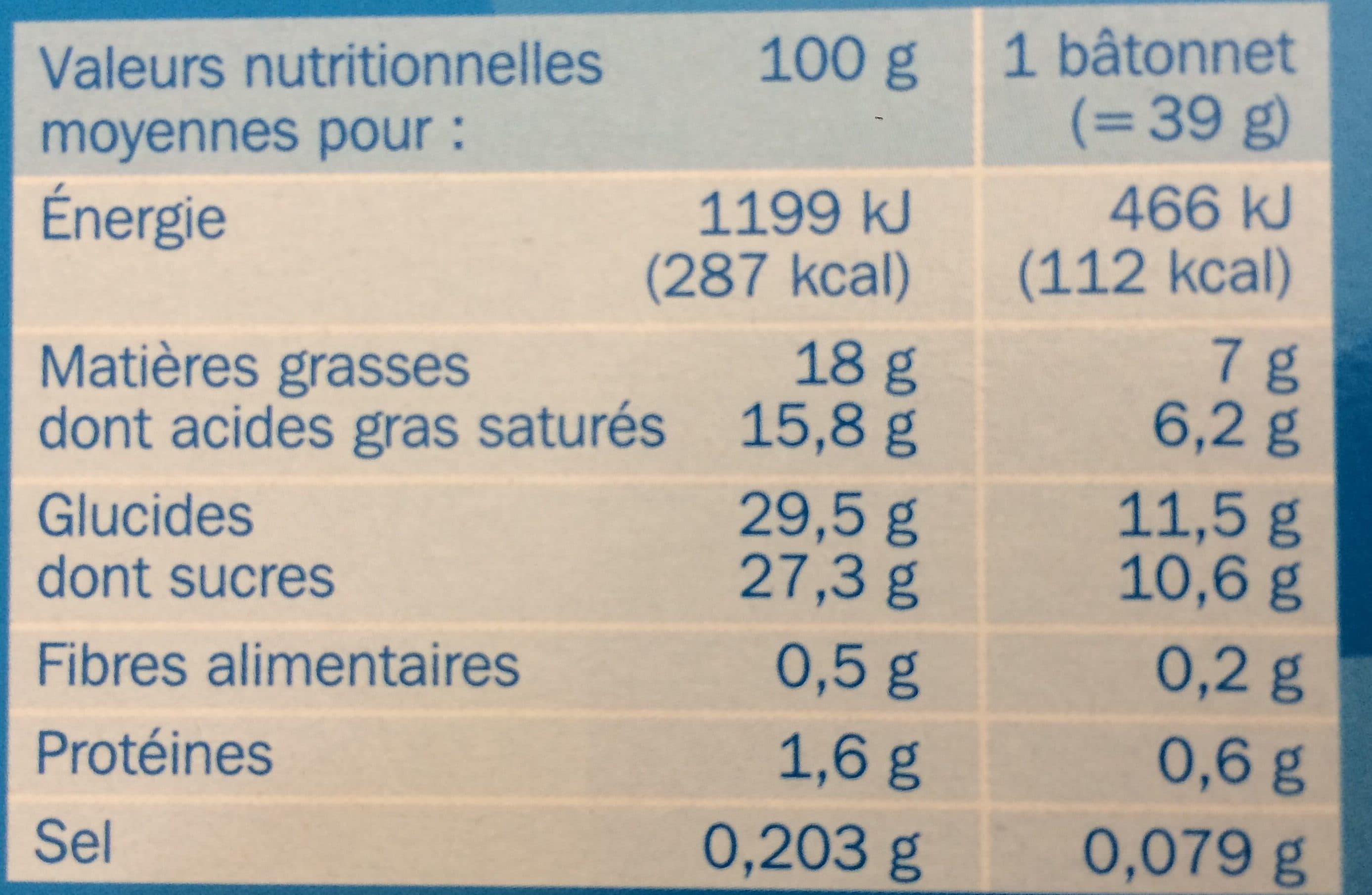 Marque Repère Trofi'bat vanille x 12 packshot