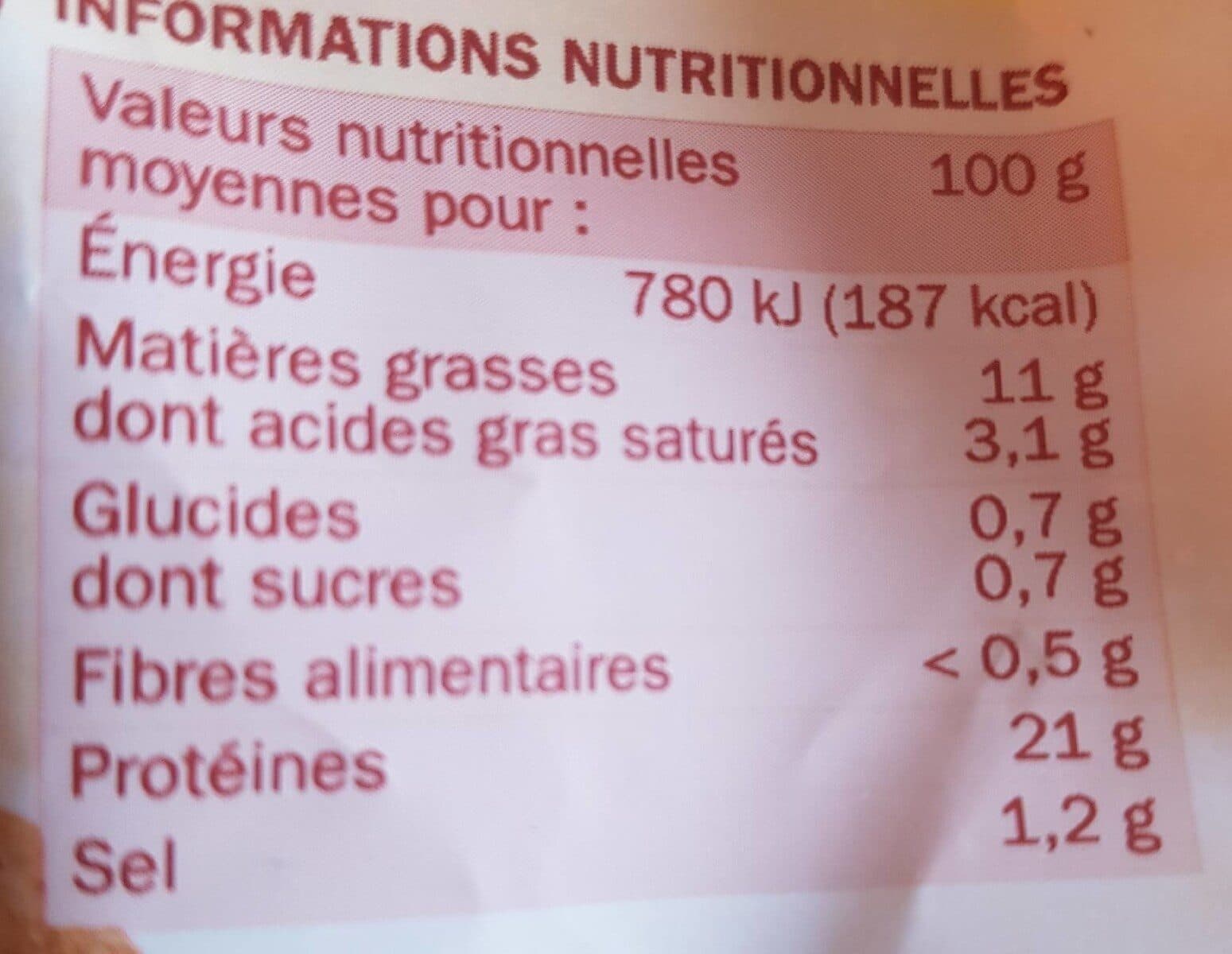 Marque Repère Manchons poulet natures packshot