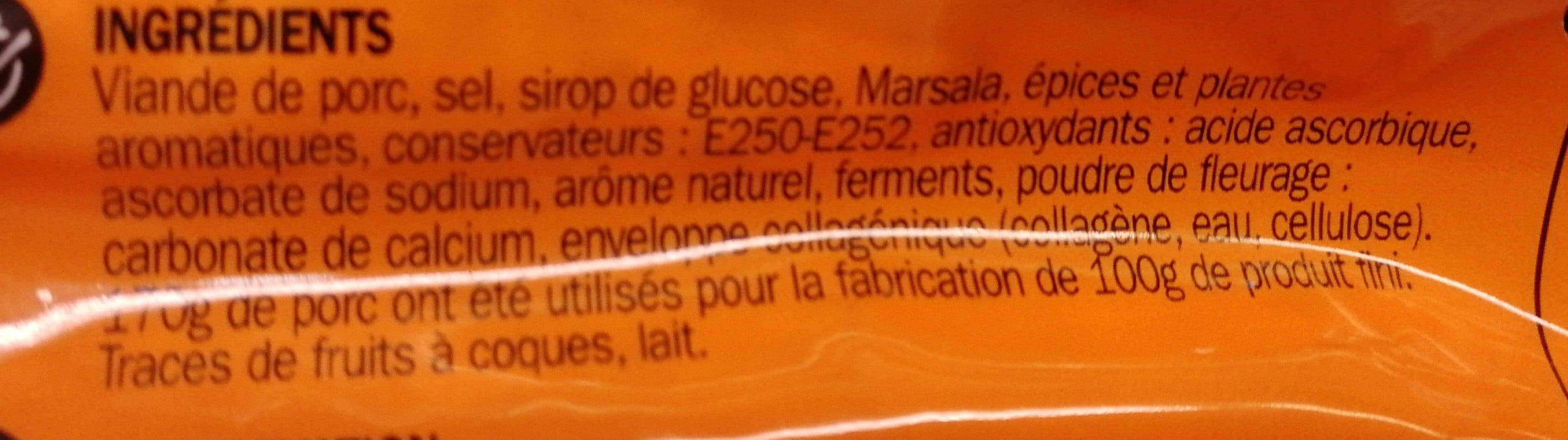 Marque Repère MINI SAUCISSES SECHES 3 x 50 gr packshot