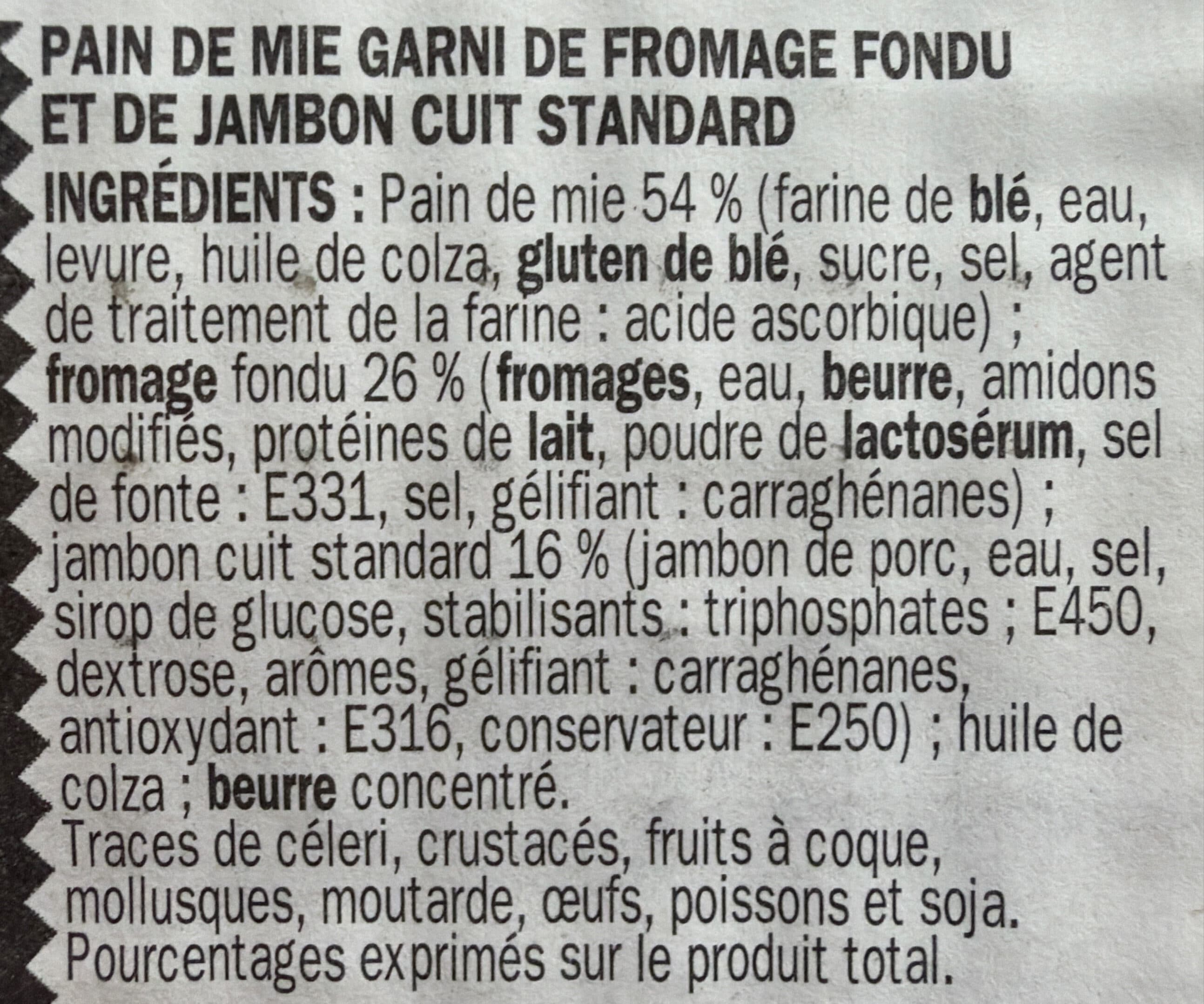 Côté Croc 2 Croque Monsieur packshot