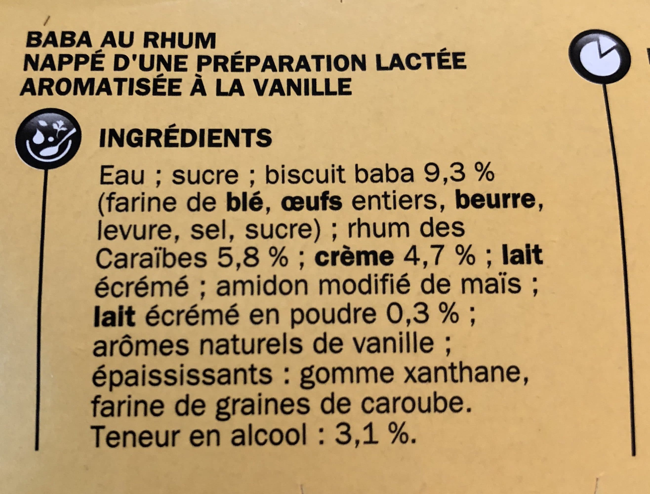 Délisse baba au Rhum packshot