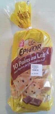 Marque Repère Pains au lait pépites choco x10 packshot