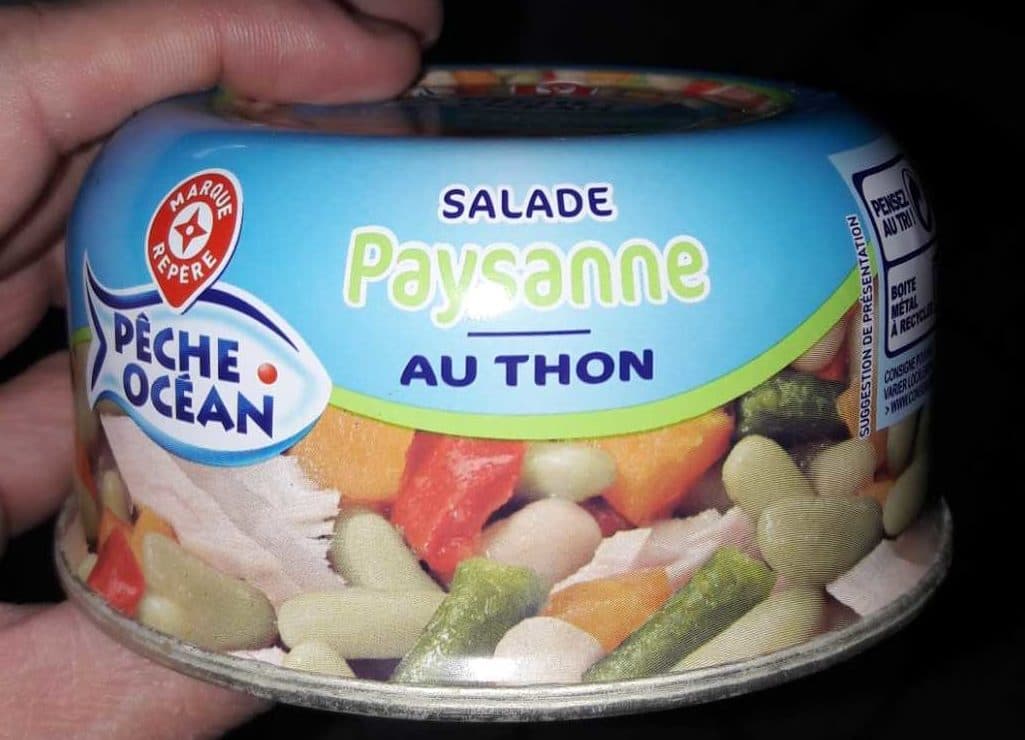 Marque Repère Salade paysanne au thon packshot
