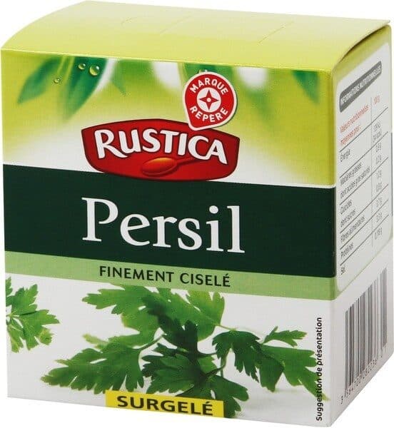 Marque Repère Persil coupé surgelé packshot