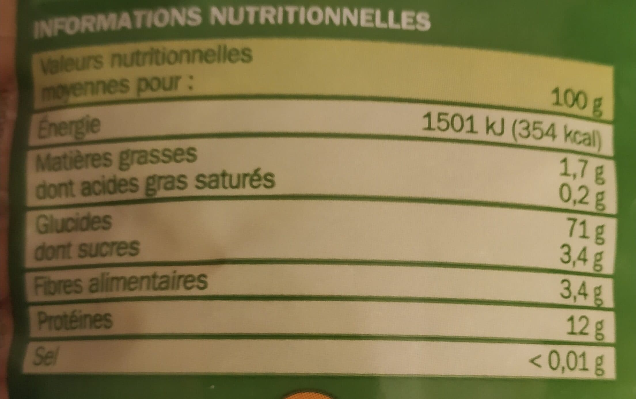 Marque Repère Coquillettes packshot