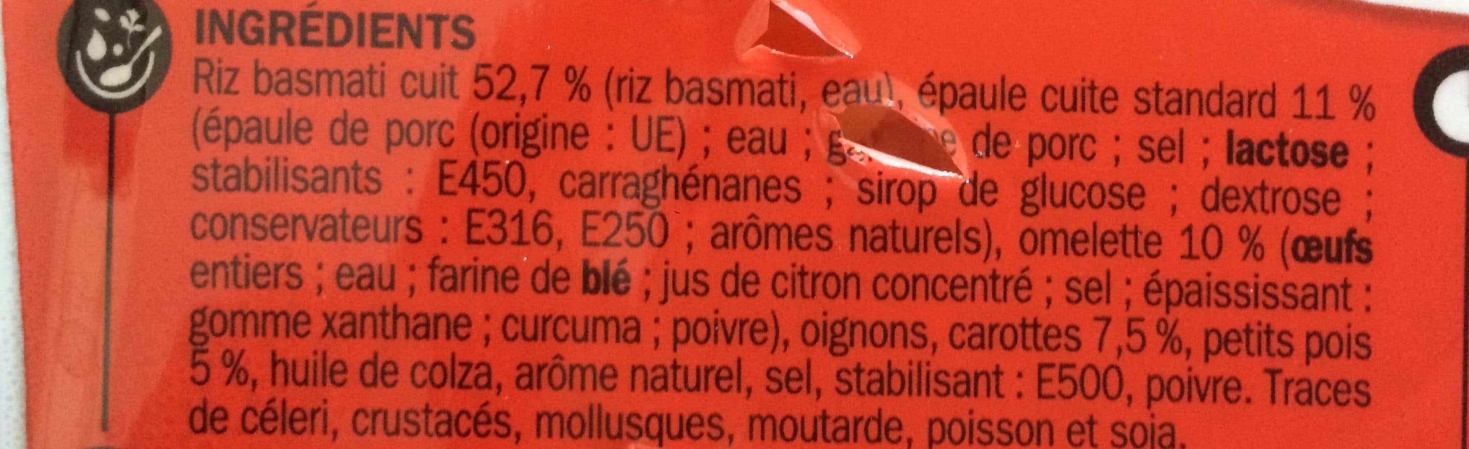 Marque Repère Riz Cantonais packshot