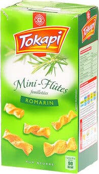 Marque Repère Mini-flûtes Feuilletées Romarin Pur Beurre - packshot