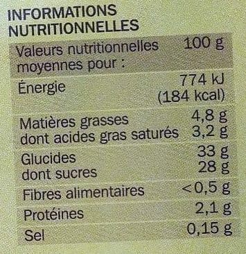Marque Repère Crème glacée crème brûlée packshot