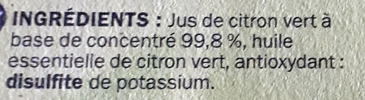 Marque Repère Jus de citron vert packshot