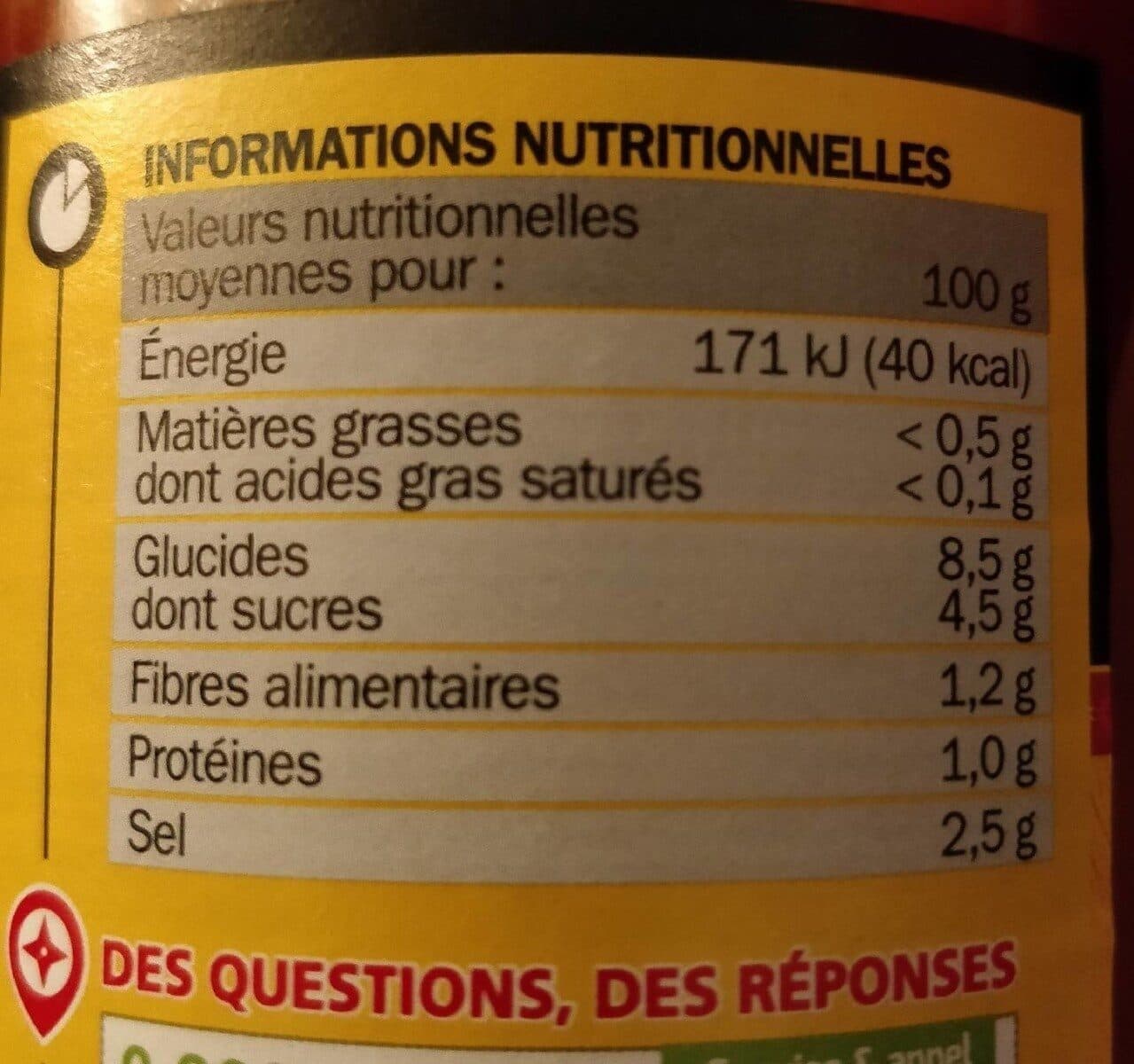 Marque Repère Sauce pour fajitas packshot