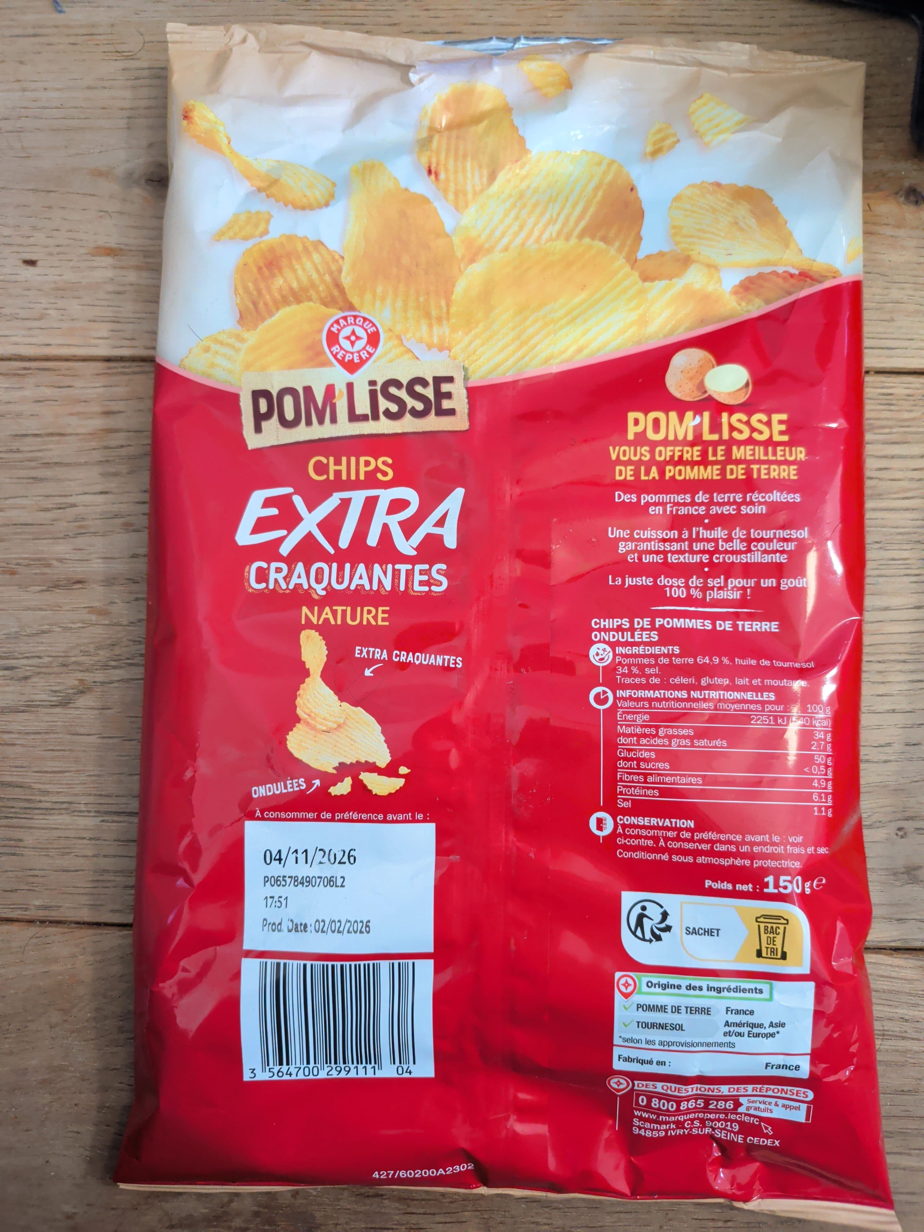 Marque Repère Pom'lisse Chips Craqu'antes packshot
