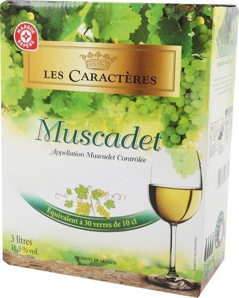 Marque Repère AOC muscadet bib packshot