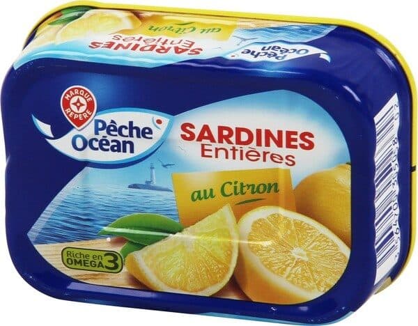 Marque Repère Sardines au citron packshot