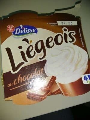Délisse Dessert Liegeois packshot