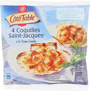Marque Repère Coquilles St Jacques packshot