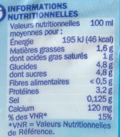Délisse Lait Demi écrémé packshot