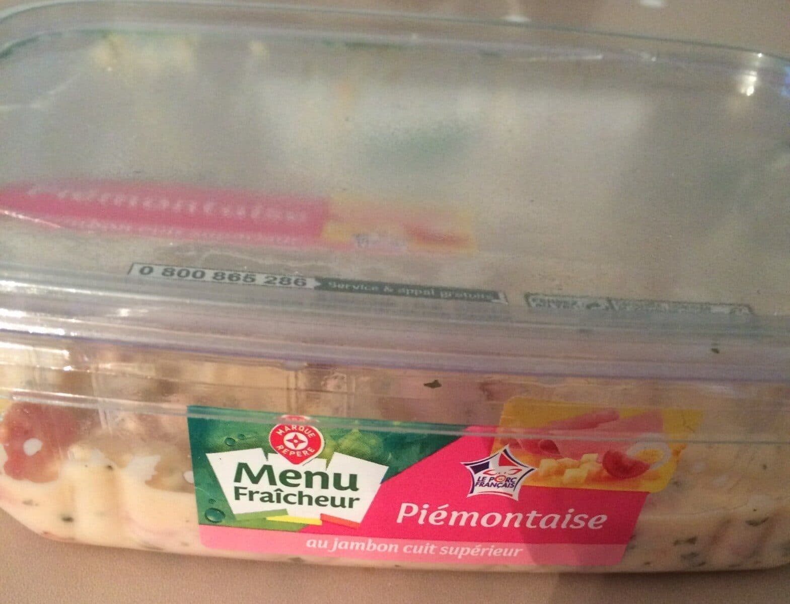 Marque Repère Piemontaise Au jambon packshot