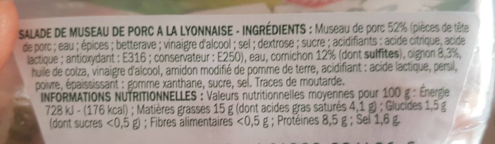 Marque Repère Salade de museau de porc packshot