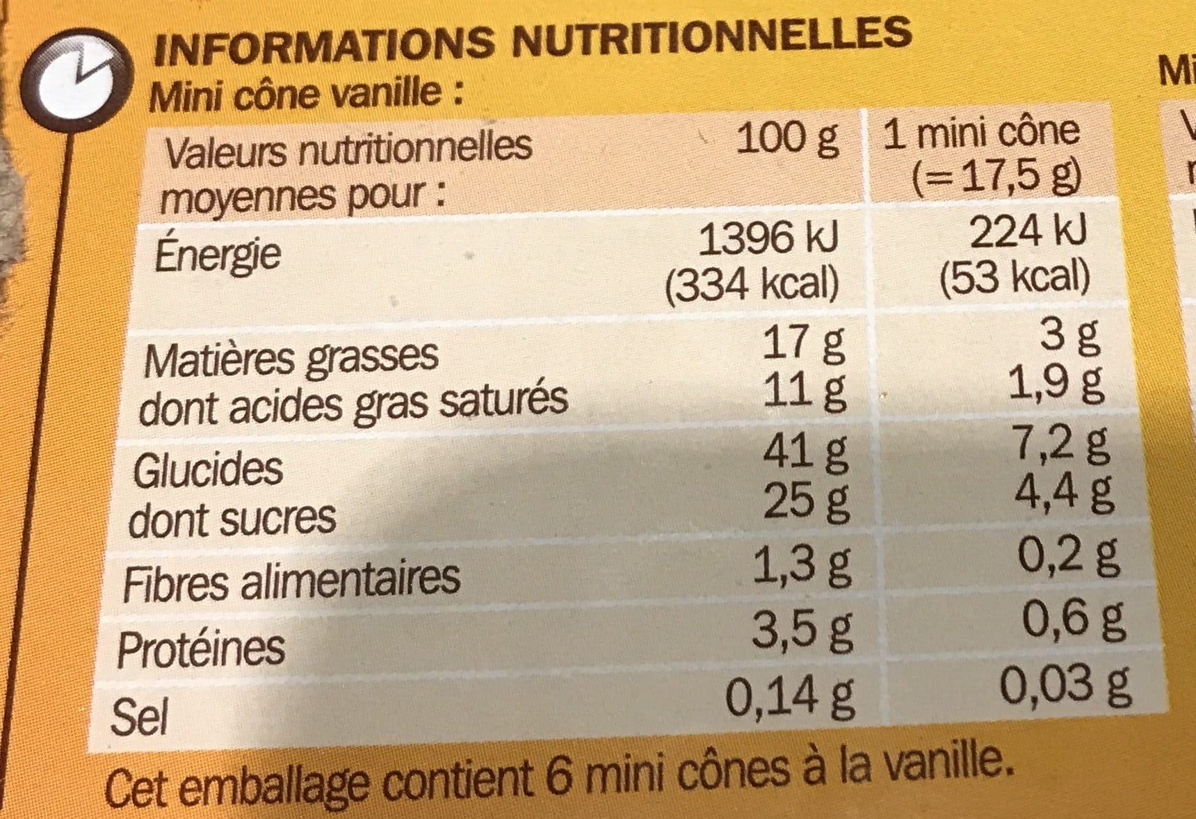 Marque Repère Mini cones choco vanille x12 packshot