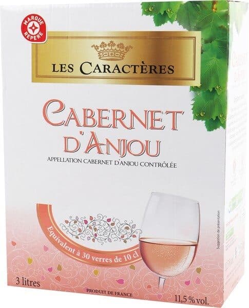 Marque Repère Cabernet d'Anjou A.O.C. - Bag-in-Box® packshot