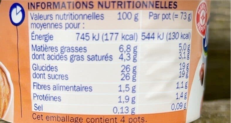 Délisse Mousse à La Crème De Marrons - 4 x 11.5 cl packshot