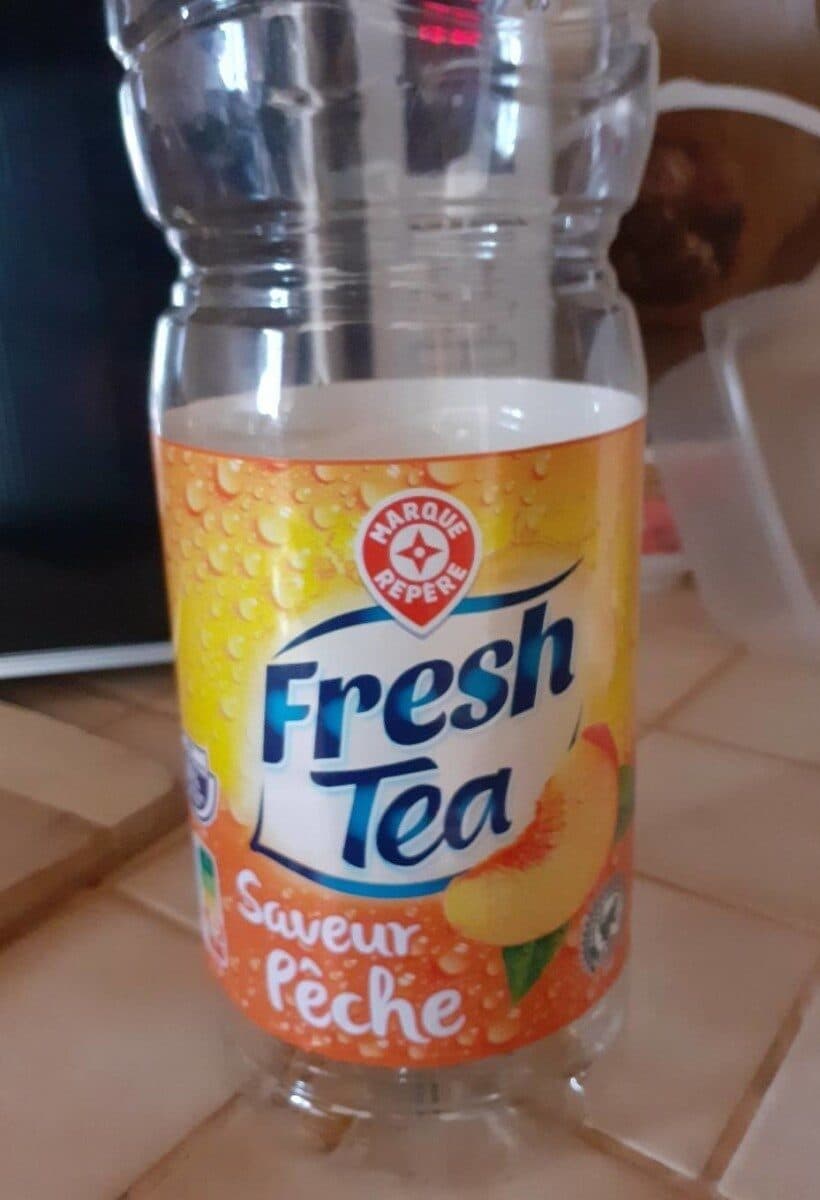 Marque Repère Boisson au thé à la pêche packshot