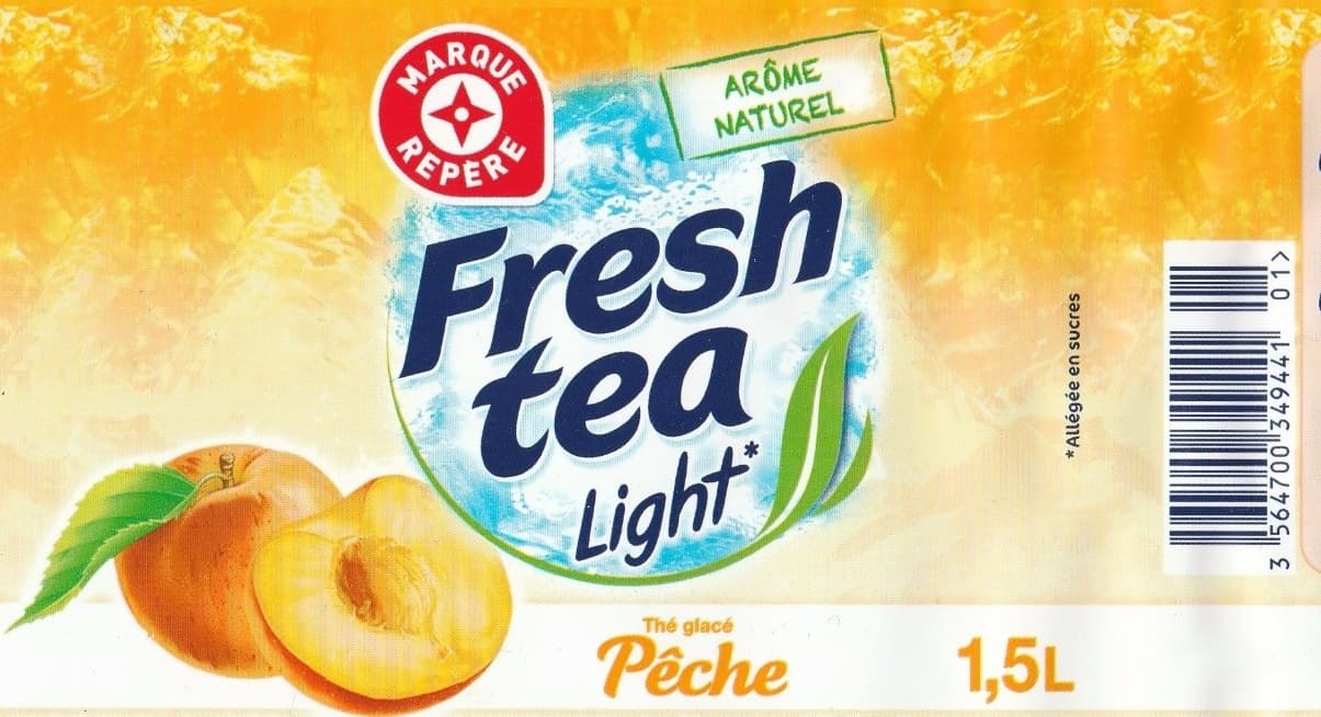 Marque Repère Thé à la pêche light packshot
