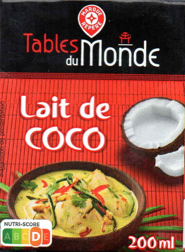Marque Repère Lait de coco packshot